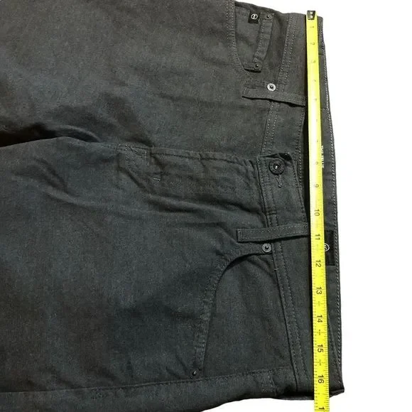 ag adriano goldschmied tellis 32 modern slim gray inseam 28 cotton blend - Picture 3 of 8